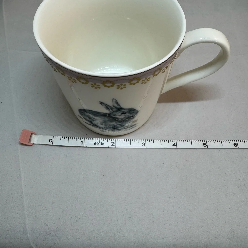 SPODE MEADOW LANE Mugs Set of 4 Rabbit Design Easter - Picture 11 of 11